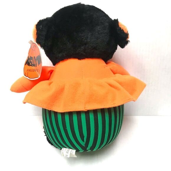 Kellytoy Halloween pumpkin plush bear NWT - Picture 2 of 6